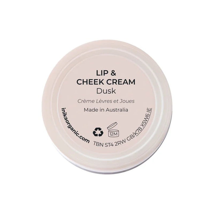 INIKA Organic Lip & Cheek Cream - Rückseite