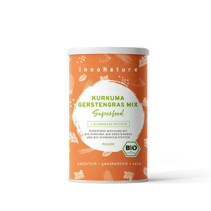 Innonature Bio Kurkuma Gerstengras Mix Superfood - Close Up