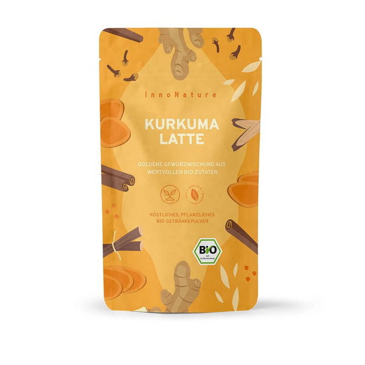 Latte de cúrcuma orgánica Innonature - Envase