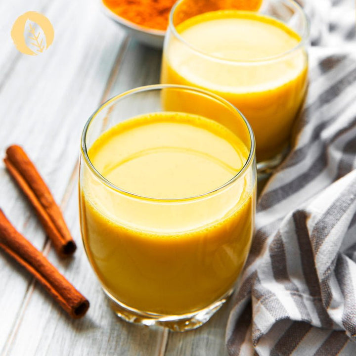 Latte de cúrcuma orgánica Innonature - Sugerencia de presentación
