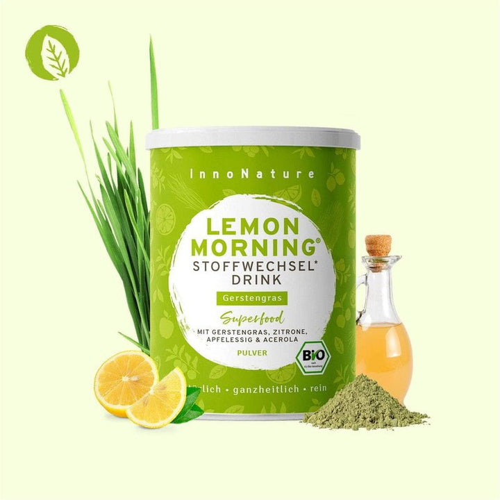 Bio Lemon Morning® Gerstengras: Stoffwechseldrink mit Vitamin C Mood 2
