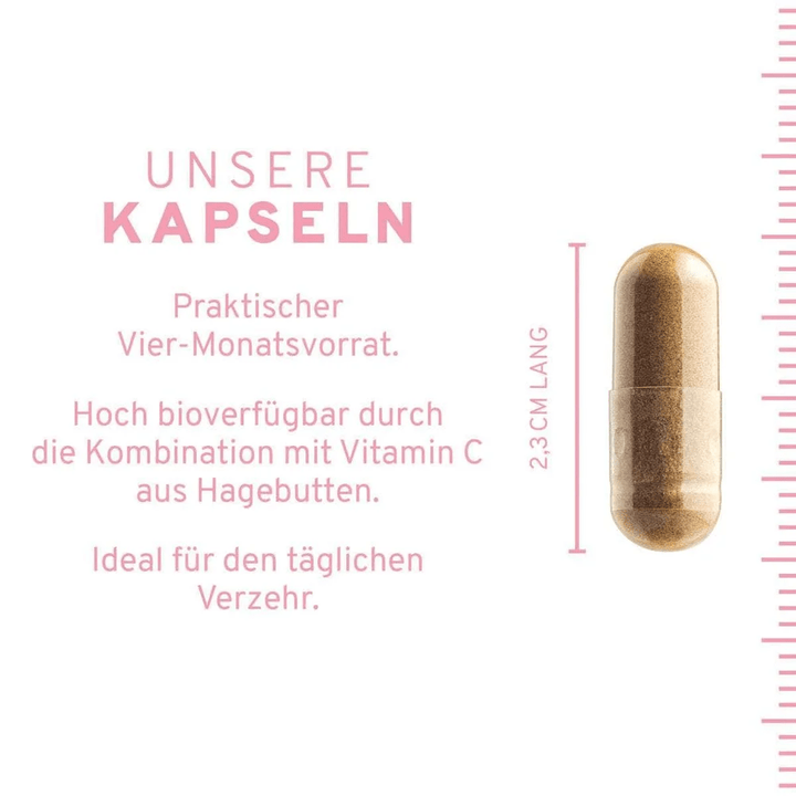 Eisen Kapseln 92,16 g - Blanda Beauty