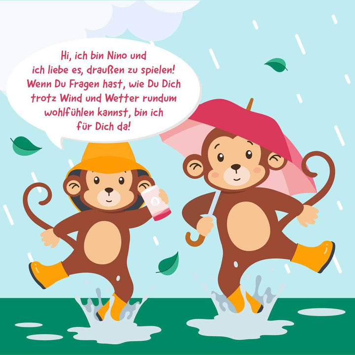 Innonature Immune Active Kids Powder - Nino Illustration
