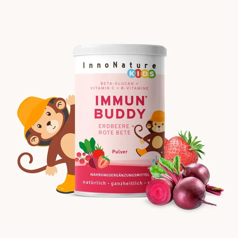 Immun Buddy Pulver Erdbeere + Rote Beete 2