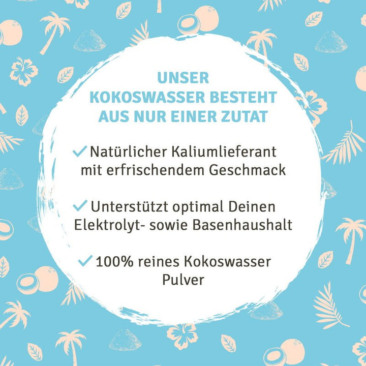 Innonature Kokoswasser Pulver - Produktfakten