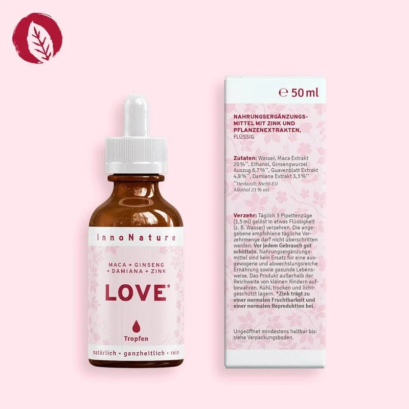 Innonature Love Tropfen - Verpackung