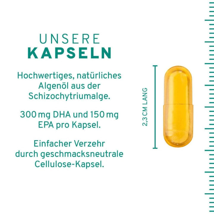 Omega 3 2:1 DHA/EPA 60 Kapseln 50,4 g - Blanda Beauty