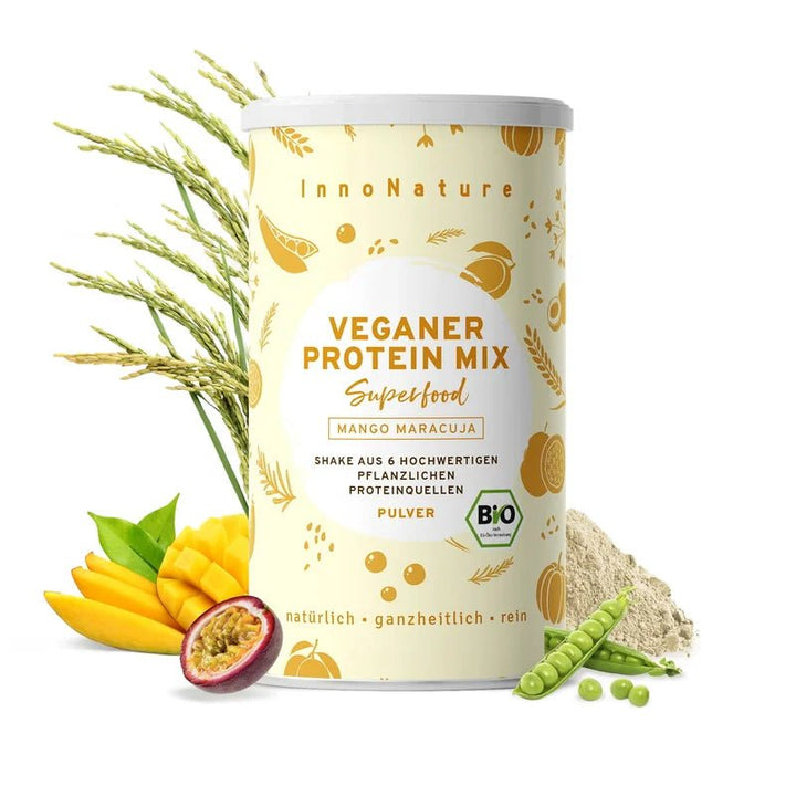Innonature Veganer Protein Mix Mango Maracuja - Freisteller