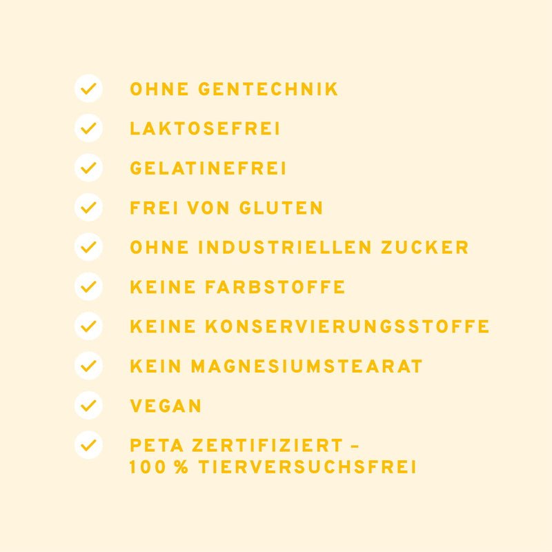 Innonature Veganer Protein Mix Superfood Shake Vanille - Zertifizierung