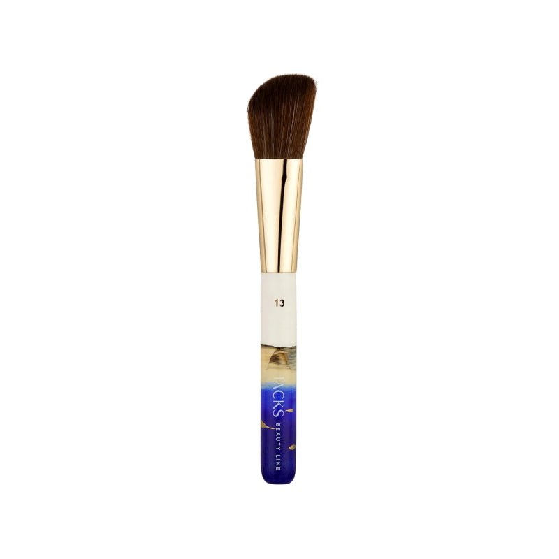 Pinceau à Maquillage Rond Beauty Care - 13 Cm - Pour Poudre Et Fond De Teint - Neuf