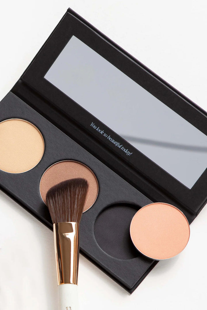Jacks Beauty Line Powder Palette - Mood mit Pinsel