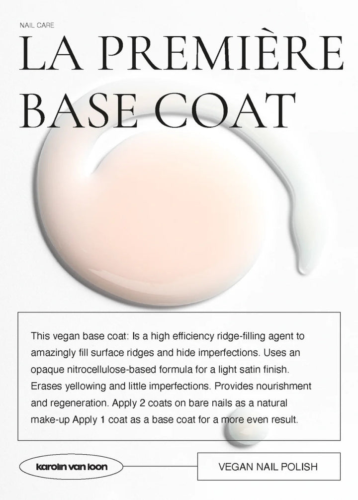 26 La Première Vegan Base Coat 15 ml - Blanda Beauty