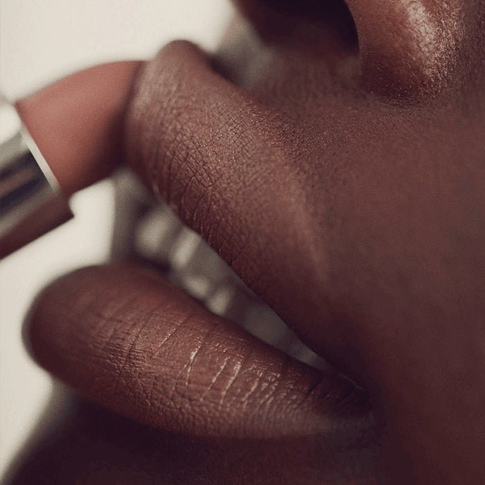 Kjaer Weis Lipstick Nude Naturally Collection - Calm - on model