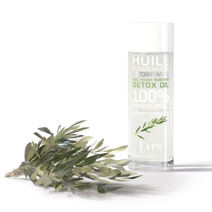 Nail Polish Remover Detox Oil mit Olivenblättern