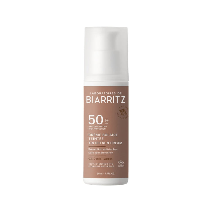 Getönte Sonnencreme LSF 50 Golden