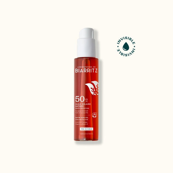 Laboratoires de Biarritz Satin Sun Oil SPF 50 - Invisible