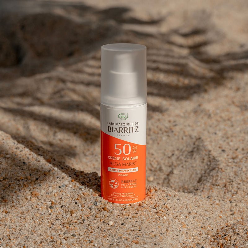 Laboratoires de Biarritz Crema solare viso SPF 50 Natura morta