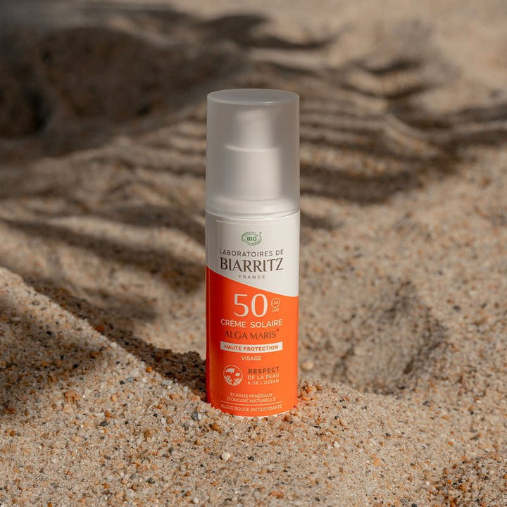 Laboratoires de Biarritz Crema solare viso SPF 50 Natura morta