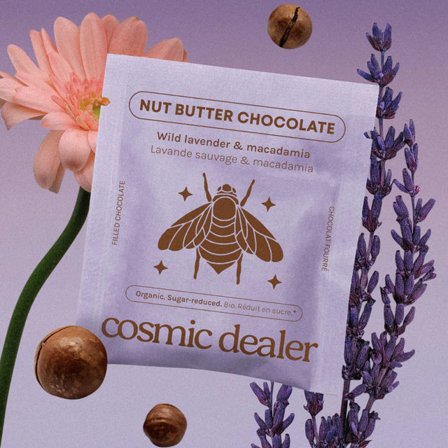 Cosmic Dealer Chakra Schokolade - Wild Lavender and Macadamia