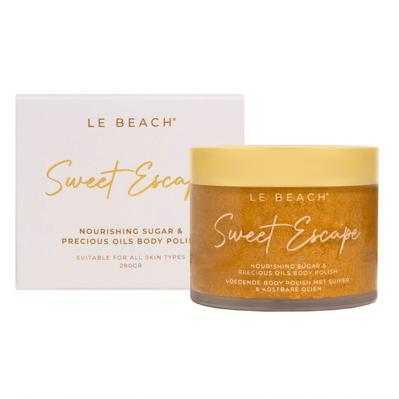 Le Beach Vernis à peau au sucre Sweet Escape avec emballage