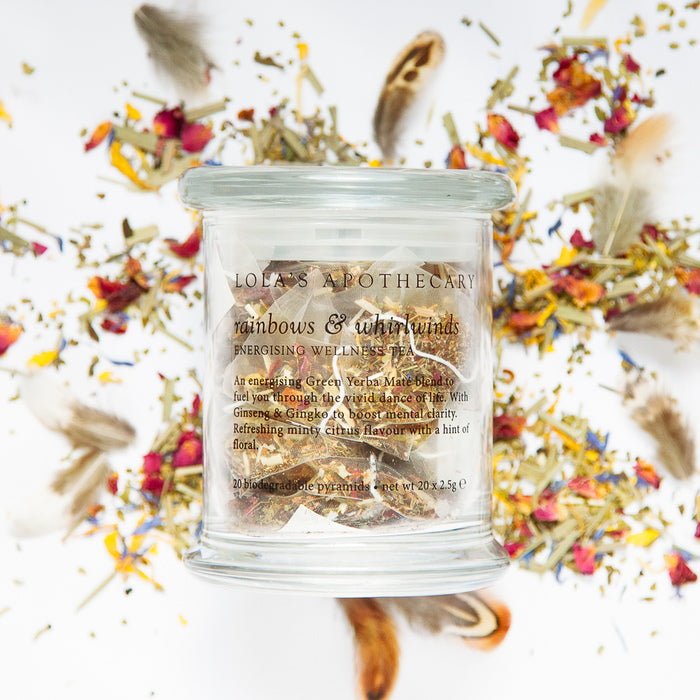 Lola's Apothecary Rainbows & Whirlwinds Energizing Tea - Mood