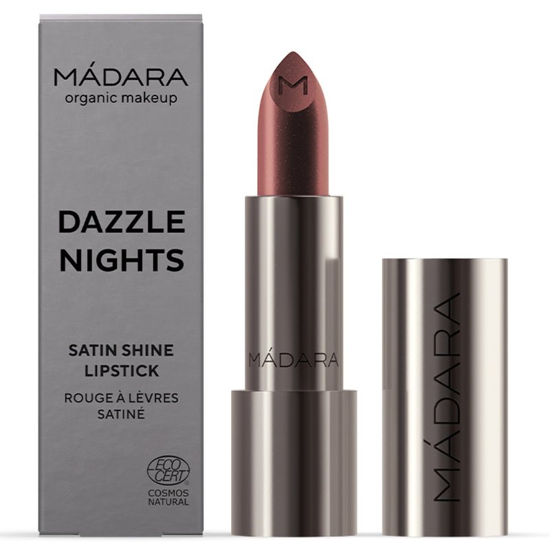 Dazzle Nights Satin Shine Lipstick Rust Box