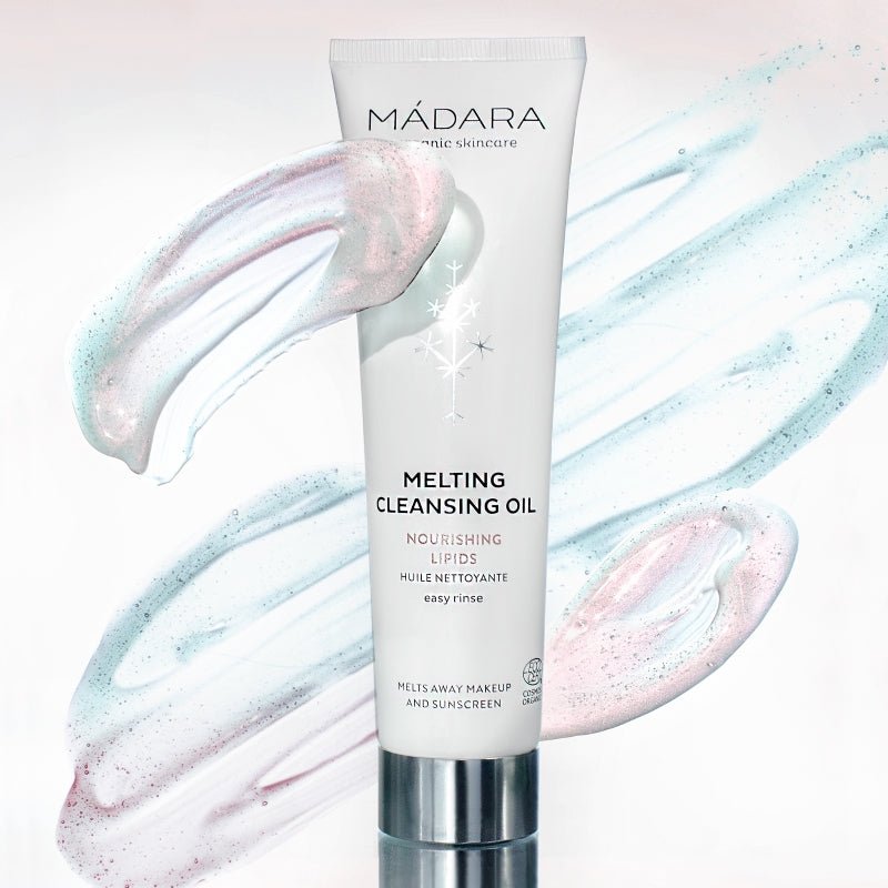 Mádara Melting Cleansing Oil Mood con brillo