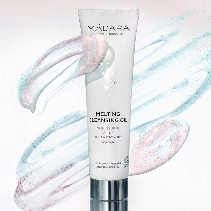 Mádara Melting Cleansing Oil Mood con brillo