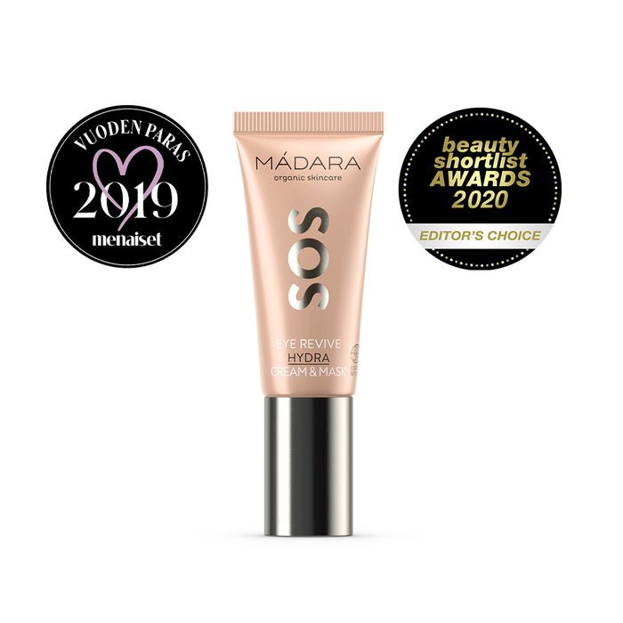Mádara SOS Eye Revive Hydra Cream & Mask Awards