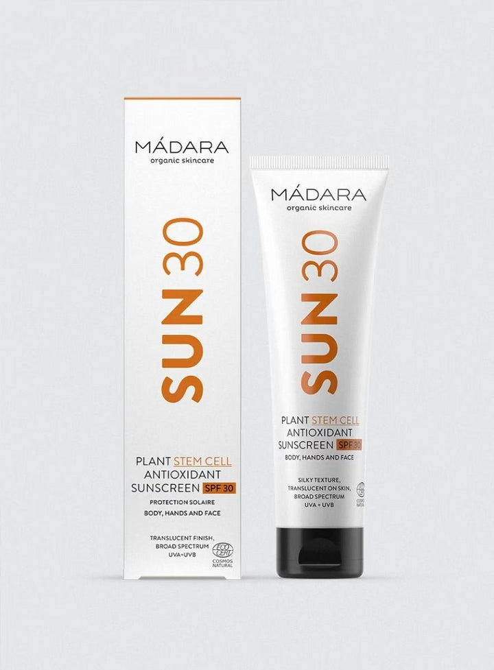 SPF30 Plant Stem Cell Antioxidant Body Sunscreen mit Verpackung