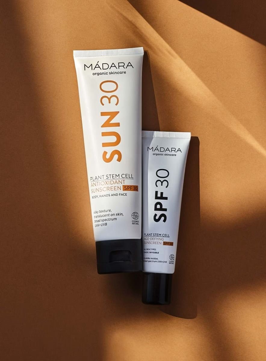 SPF30 Plant Stem Cell Antioxidant Body Sunscreen + Sonnencreme fürs Gesicht