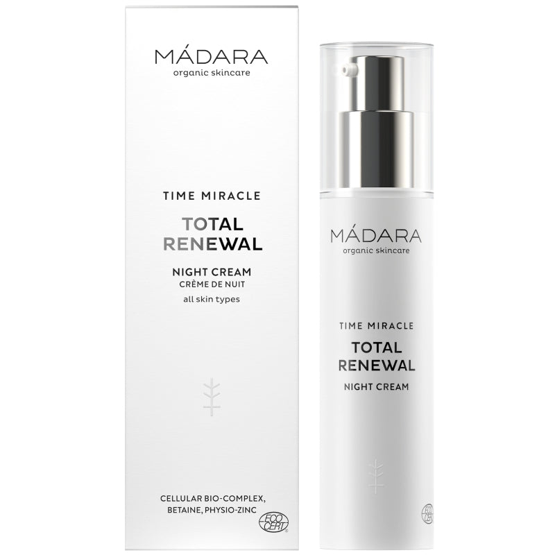 Mádara Time Miracle Total Renewal Night Cream - Verpackung