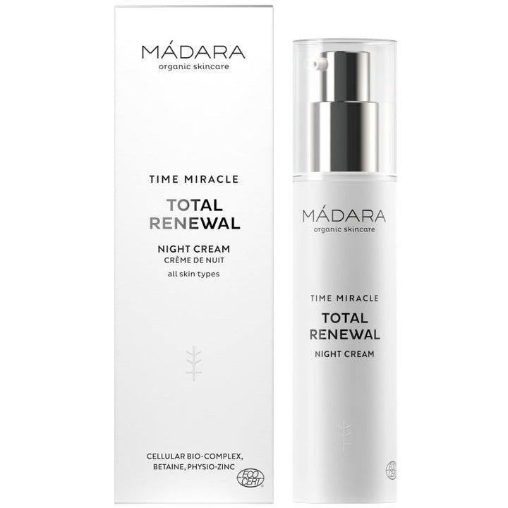 Mádara Time Miracle Total Renewal Night Cream - Verpackung
