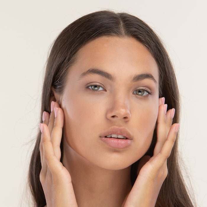 Merme Facial Cleansing Oil - model face