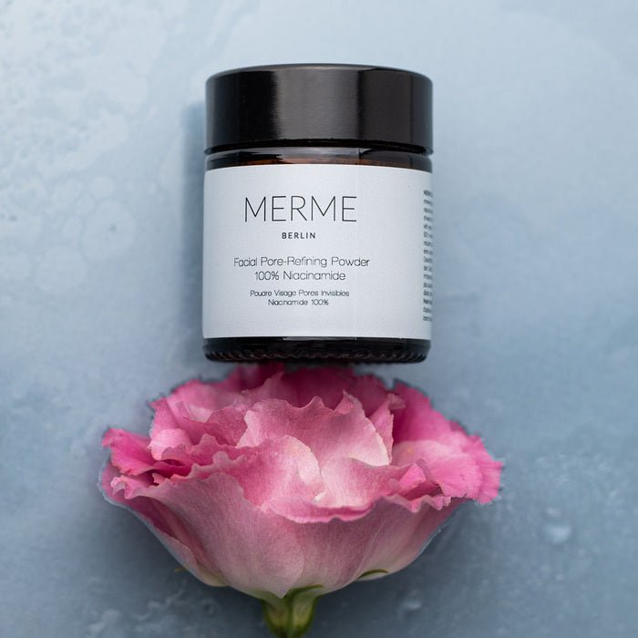 Merme Berlin Polvo refinador de poros faciales Mood con flor