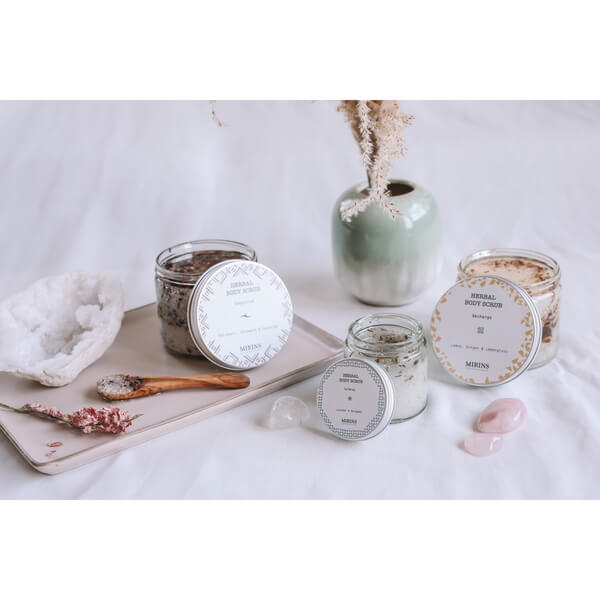 Mirins Copenhagen Exfoliante Corporal Calmante - Lavanda y Bergamota 120 ml