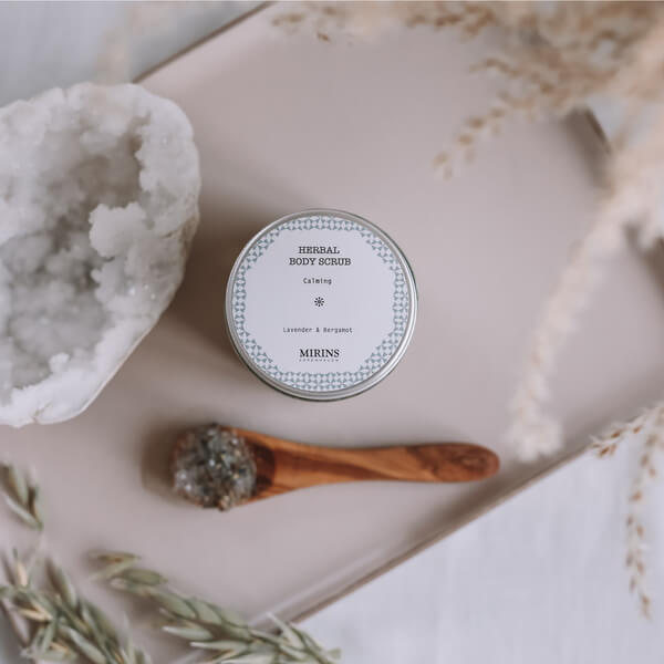 Mirins Copenhagen Exfoliante Corporal Calmante - Lavanda y Bergamota 120 ml