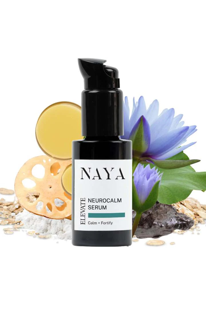 NeuroCalm Serum von NAYA - Inhaltsstoffe mit Produkt