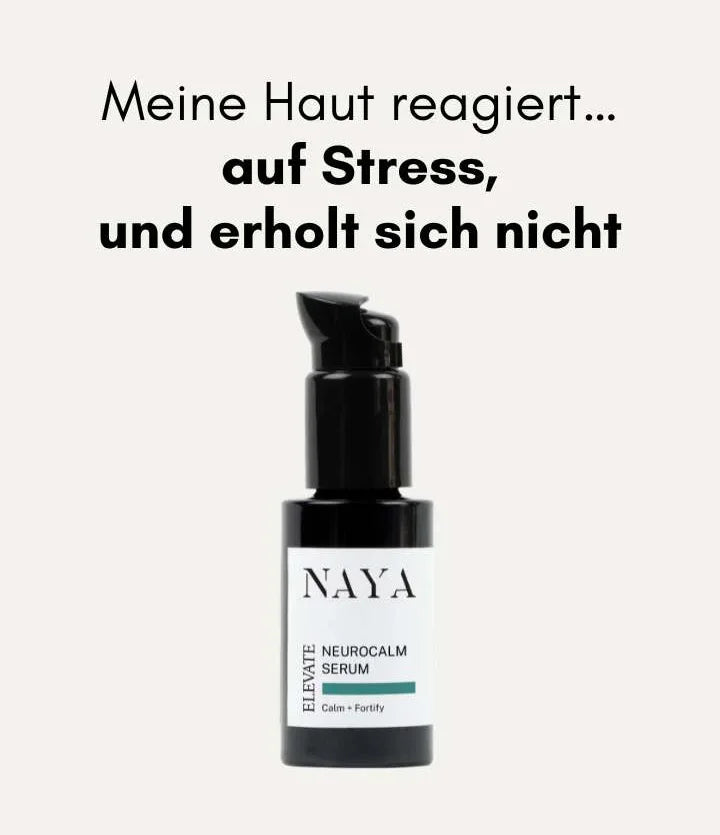 NeuroCalm Serum von NAYA - Kundenstimme und Produktfoto