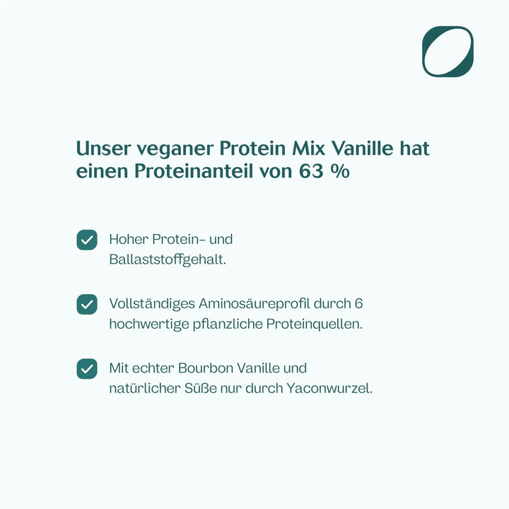 Innonature Vanille Protein Mix - 63% Protein