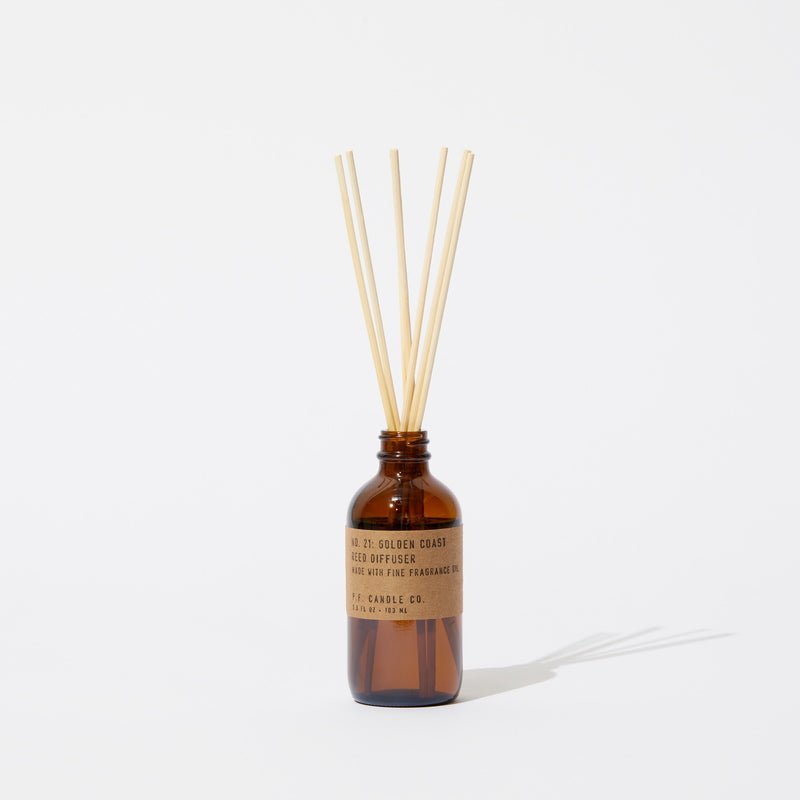 PF Candle Co. No. 21 Golden Coast Reed Diffuser Mood 2