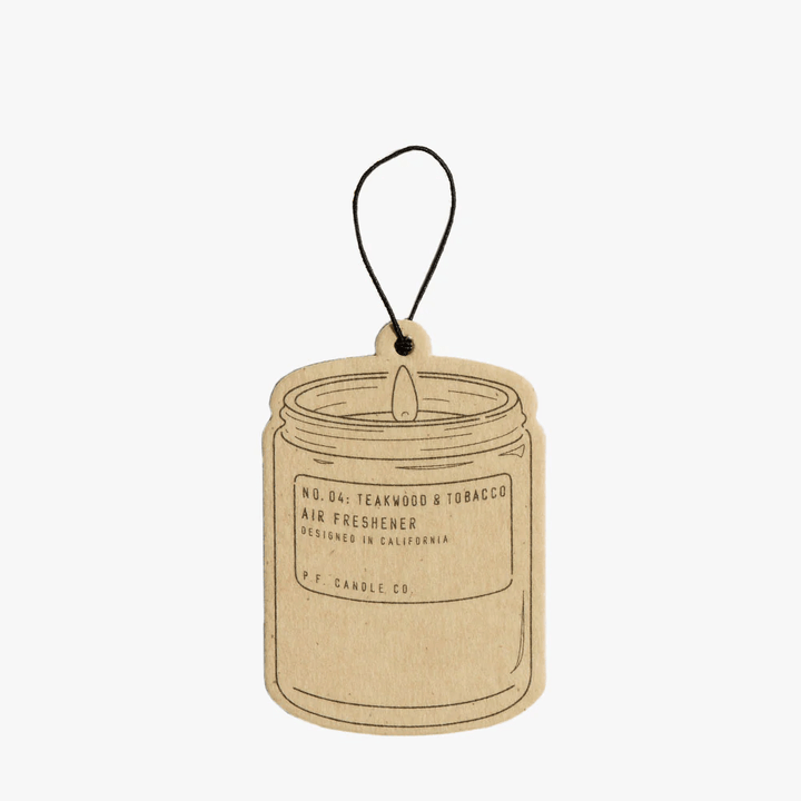 No. 4 Teakwood & Tobacco - Air Freshener 2 - Pack - Blanda Beauty