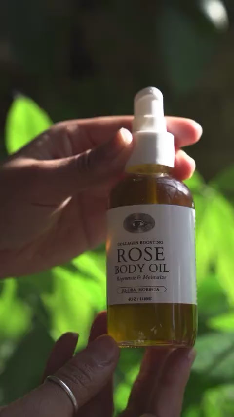 Rose Body Oil Anima Mundi Produktvideo - Natürliche Hautpflege 118ml