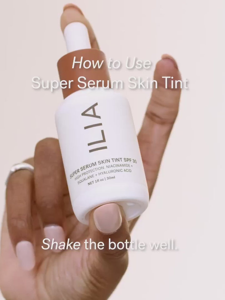 How to use ILIA Super Serum Skin Tint LSF 30