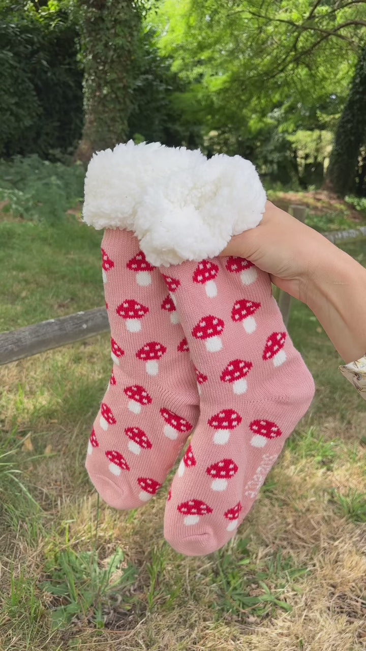 Mushroom Slippers - kuschelweich