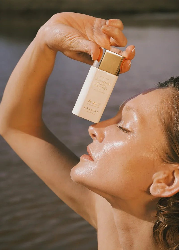 Ranavat Brightening Mineral Sunscreen SPF 50+ - Mood Model