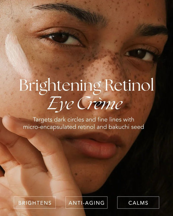 Brightening Retinol Eye Crème Radiant Rani - what it does