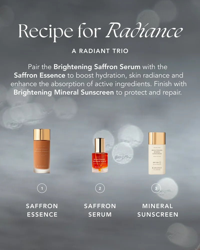 Brightening Saffron Serum - Recipe for Radiance