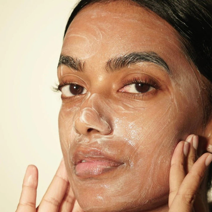 Ranavat Luminous Ceremony Cream Cleanser - on face