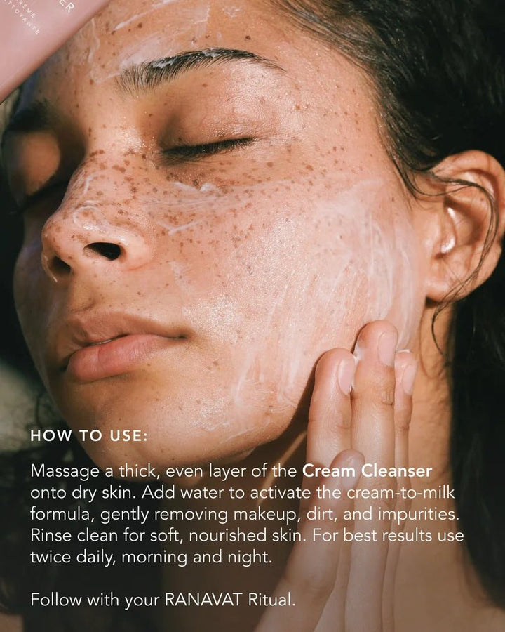 Cream Cleanser How to use
